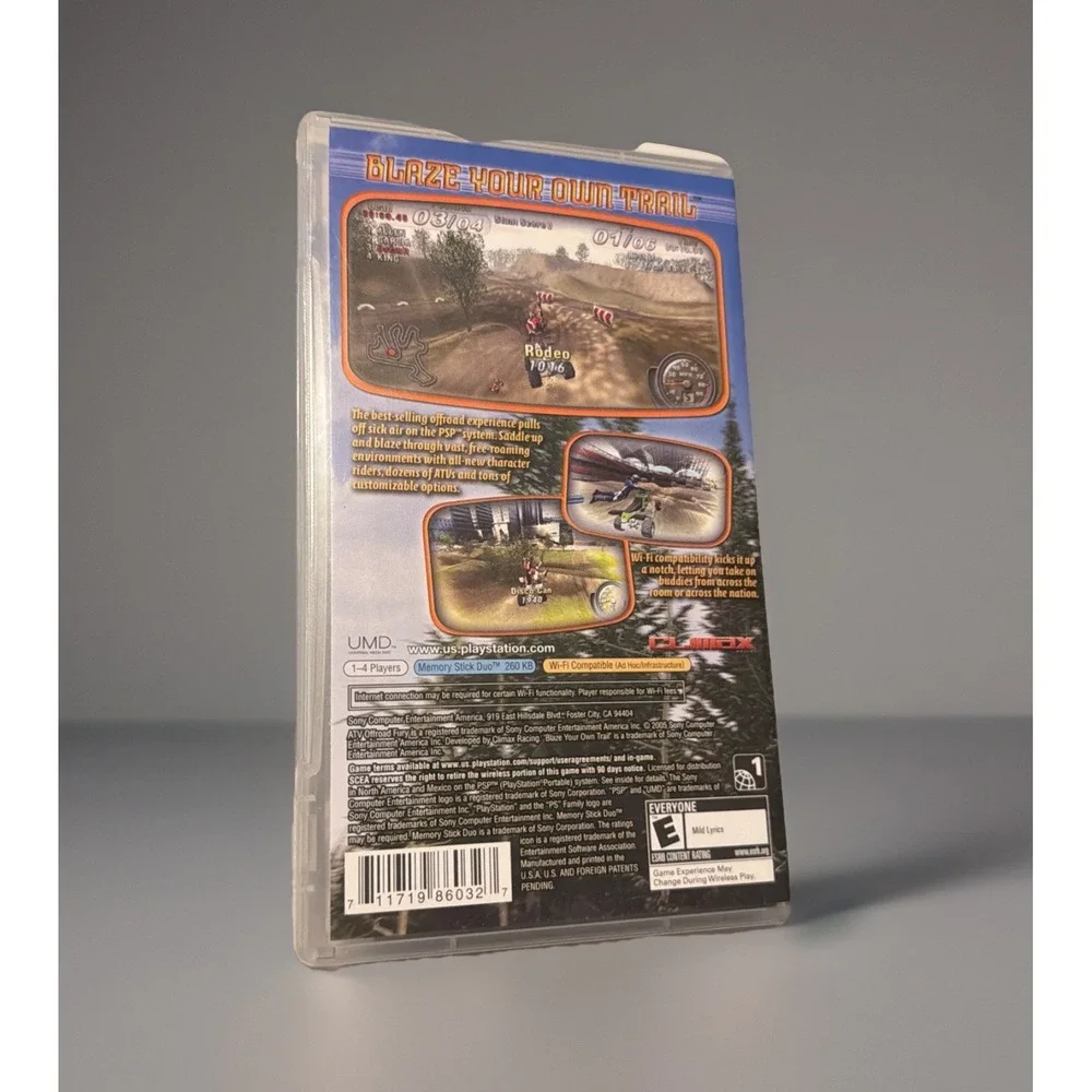 Sony PSP ATV - Offroad Fury - Blazin' Trails Game COMPLETE